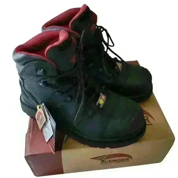 Avenger Men's Waterproof Work Boots Size 7.5 W - Picture 1 of 11